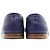 Autre Marque J.M. Weston Coin Leder Slipper Blau Marineblau - Ansicht 4
