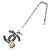 Chanel Silver Silver Plated CC Camellia Bag Charm Silvery - view 7