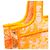 Book Tote Dior Naranja Mini Lona Bordada Dioriviera Tote de Libro - vista 8