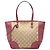 Gucci Braune GG Canvas Bree Tote Beige