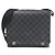Borsa a Spalla District PM Damier Graphite Louis Vuitton Marrone Damier ebene