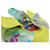 Spilla in seta Flora Corsage di Hermès Giallo - vista 4