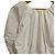 Autre Marque Mila Owen Gathered Structured Puff Sleeve Bluse Weiß - Ansicht 3