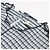 Autre Marque Snidel Gingham Mellow Kleid Weiß Blau - Ansicht 5