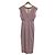Autre Marque Vestido con Botones de Perla eimy istoire Púrpura