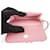 Chanel Bolsa de cinto com aba e corrente logo CC Rosa - vista 8
