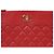 Chanel Mademoiselle Nuova Clutch Media Rosso - vista 3