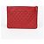 Chanel Mademoiselle Nuova Clutch Media Rosso - vista 4