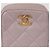 Chanel Mini borsa a tracolla My Perfect in pelle caviar con logo CC Rosa - vista 2