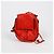 Bottega Veneta Borsa a tracolla Intrecciato Double Flap Rosso - vista 3