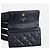 Chanel Tarjetero de piel caviar Boy Flap Azul - vista 12