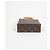 Louis Vuitton Piccola Borsa Tote a Spalla con Patta Marrone - vista 5