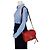 Gucci Borsa a spalla GG Marmont con tracolla Web Rosso - vista 10