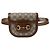Gucci Runder Gurtbeutel Horsebit Braun
