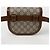 Gucci Runder Gurtbeutel Horsebit Braun - Ansicht 4