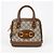 Gucci Borsa a mano mini Horsebit con manico superiore Marrone - vista 2