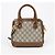 Gucci Borsa a mano mini Horsebit con manico superiore Marrone - vista 6