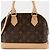 Louis Vuitton Borsa a Spalla Alma BB Marrone - vista 2