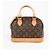 Louis Vuitton Borsa a Spalla Alma BB Marrone - vista 5