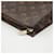 Louis Vuitton Clutch da sera Marrone - vista 6