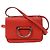 Burberry Borsa a spalla incrociata mini D-Ring Rosso
