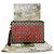 Gucci Clutch GG Tiger con tracolla Multicolore