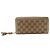 Bamboo Gucci Cartera larga con borlas de bambú Castaño