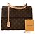 Louis Vuitton Borsa a spalla Cluny MM Marrone