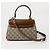 Gucci Borsa mini a mano Horsebit con manico Marrone - vista 5