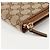 Gucci Portafoglio GG con zip Marrone - vista 7