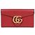 Gucci Cartera Larga GG Marmont Roja