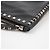 Valentino Clutch con tracolla Rockstud Nero - vista 11