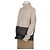 Valentino Clutch con tracolla Rockstud Nero - vista 14