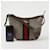 Gucci Bolso hobo Ophidia pequeño Castaño - vista 9
