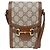 Gucci Borsa a spalla mini Horsebit Marrone