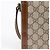 Gucci Borsa a spalla mini Horsebit Marrone - vista 4