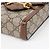Gucci Borsa a spalla mini Horsebit Marrone - vista 8