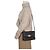 Valentino Borsa a Spalla Crossbody Rockstud Flap Nero - vista 14