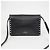 Valentino Borsa a Spalla Crossbody Rockstud Flap Nero - vista 3