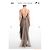 Autre Marque Vestido midi de seda Heidi Maria Lucia Hohan Gris Verde oliva - vista 5