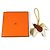 Charm per Borsa Hermès Rodeo Pegasus GM Marrone Bianco Giallo - vista 13