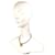 Hermès Hermes Grennan Logo Double Bracelet Choker Necklace Bangle Brown Golden  - view 12