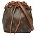 Noe Borsa a spalla mini Nano Noé Monogram Louis Vuitton Marrone