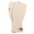 Beige Kaschmirhandschuhe von Hermès