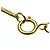 Tiffany & Co Collana a cuore incrociato in rodocrosite Tiffany Chain D'oro - vista 9