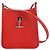 Borsa a spalla Vespa TPM di Hermès in Rouge H Rosso