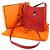 Borsa a spalla Vespa TPM di Hermès in Rouge H Rosso - vista 2