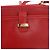 Céline Borsa a Spalla CELINE in Pelle Rossa Dorata Auth 161123 Rosso D'oro - vista 17
