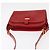 Céline Borsa a Spalla CELINE in Pelle Rossa Dorata Auth 161123 Rosso D'oro - vista 6