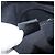 Borsa a Spalla GG Canvas Gucci Nera Argento 145857 Auth 160622 Nero - vista 12
